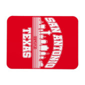 サンアントニオ、テキサス州 マグネット (横)