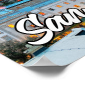 サンアントニオ、テキサス州、統一された州 ポスター (角)