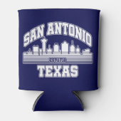 サンアントニオ, テキサス州 缶クーラー (正面)