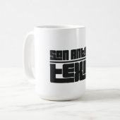 サンアントニオ - テキサス コーヒーマグカップ (正面左)