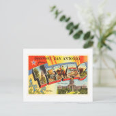 サンアントニオ#2テキサス州TXヴィンテージトラベル土産 ポストカード (スタンド正面)