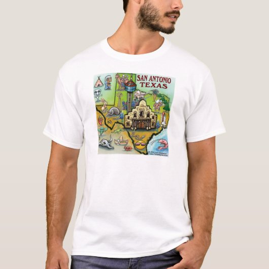サンアントニオTX Tシャツ (正面)