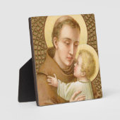 サンアントニーとキリストの幼児(JM 05)5.25インチ角 フォトプラーク (正面)