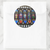 サンアントニーのステンドグラス窓 ラウンドシール (バッグ)