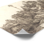 サンアントニ読ー（アルブレヒト・デュラー1519） ポスター (角)