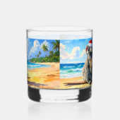 サンアンドサーフコアラサンタハット ウイスキーグラス (左)