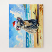 サンアンドサーフコアラサンタハット ジグソーパズル (縦)