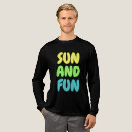 サンアンドファン 長袖シャツ トライブレンドTシャツ