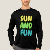 サンアンドファン 長袖シャツ トライブレンドTシャツ (正面)