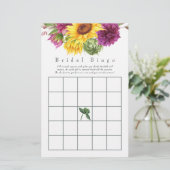 サンアンドブルゴーニュプラムフローラブライダルシャワービンゴ (スタンド正面)