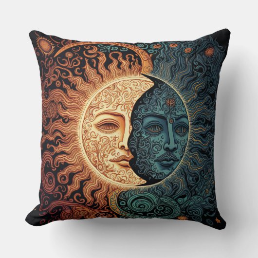 サンアンドムーンレトロ クッション (正面)