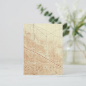 サンアンドレアスの裂け目を示すサンアントニオ四辺形 ポストカード (スタンド正面)