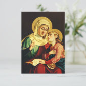 サンアン&ヴァージンメアリー サンキューカード (スタンド正面)