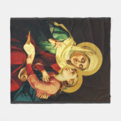 サンアン&ヴァージンメアリー フリースブランケット (正面(横))