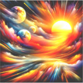 サンアートシーン シール (正面)