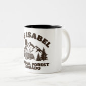 サンイザベルナショナルフォレストコロラド ツートーンマグカップ (正面右)