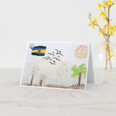 サンイスラエルグリーティングカード カード (黄色い花)