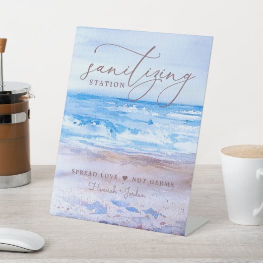 サンイタイジング駅標識 | ビーチシーサイドデューンズ 台座サイン (インサイチュ)