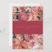 サンイタリアンドモダンフローラ結婚式招待状 セーブザデート (裏面)