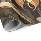 サンインサンフラワーアートコレクモダンション ラッピングペーパー (ロールコーナー)