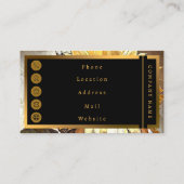 サンインサンフラワーアートコレクモダンション 名刺 (裏面)