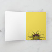 サンウィメンウクライナフォークアートマザーズ カード (内部)