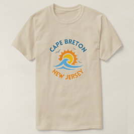 サンウェイブズケープブレトンTシャツ Tシャツ