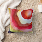 サンウォーター色のサンセットアート クッション (ブランケット)