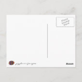 サンウクライナのフォークアートからの鳥の贈り物 ポストカード (裏面)