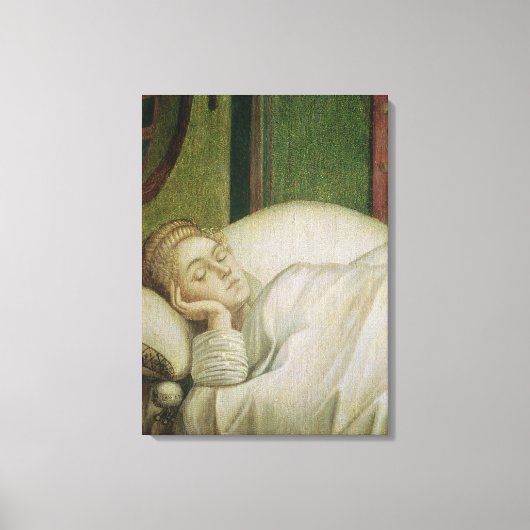 サンウルスラの夢， 1495 キャンバスプリント (正面)