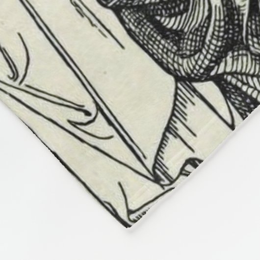 サンウルスラヴァージンと殉教者 フリースブランケット (角)