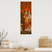 サンウルフガング – チロリーンドイツファインアートポスター ポスター (キッチン)