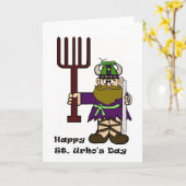 サンウルホとバッタを帽子カードに カード (黄色い花)