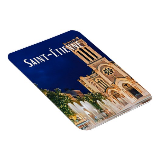 サンエティエンヌ写真ヴィンテージ マグネット (右側)