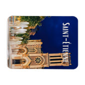 サンエティエンヌ写真ヴィンテージ マグネット (横)