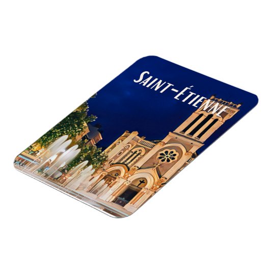 サンエティエンヌ写真ヴィンテージ マグネット (左側)