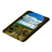 サンエミリオンフランスクールジロフランスのンド マグネット (左側)