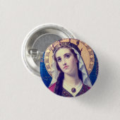 サンエリザベスオブハンガリー 缶バッジ (正面&裏面)