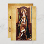 サンエングラシアサンタエングラシアデサラゴサ シーズンポストカード (正面/裏面)