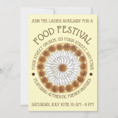 サンオノレケーキパティスレフランスのパティスリー 招待状 (正面)