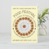 サンオノレケーキパティスレフランスのパティスリー 招待状 (スタンド正面)