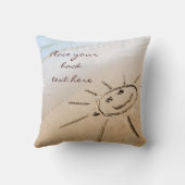 サンオンザビーチ クッション (裏面)