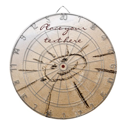 サンオンザビーチ ダーツボード (正面)