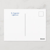 サンオーガスティンの灯台2 ポストカード (裏面)