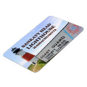 サンカティヘッドライトハウスナンタケットMAフレックスマグネット マグネット (左側)