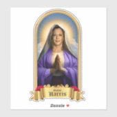 サンカマラハリス祈りの言葉キャンドルステッカー シール (シート)