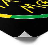 サンカヤデッドモンカッコいいランニング ポスター (角)