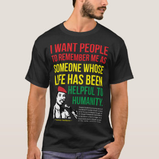サンカラアフリカの動物チェ・ゲバラ・トーマス贈り物F Tシャツ