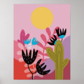サンカラフルデザッモダントデコプリント ポスター (正面)