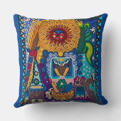 サンカラフルフイチョルアート クッション (裏面)